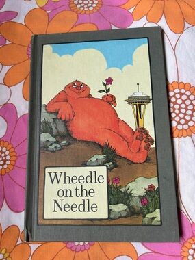 2 for $25 Vintage Serendipity Wheedle on the Needle Hardcover Book